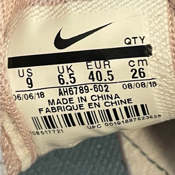 Women’s Nike AirMax 270 Particle Rose Size 9 - Picture 7 of 7